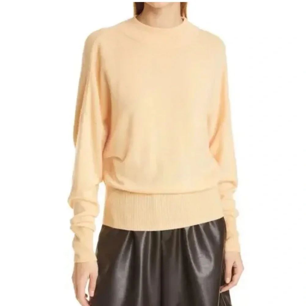 NEW NWT A.L.C Chiara Sweater apricot size S - Picture 2 of 5
